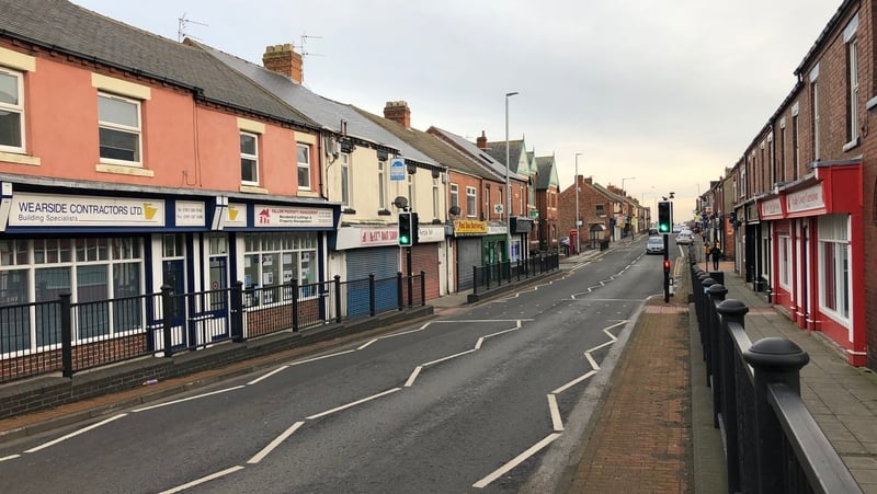 The money was left in plain sight on streets in the town of Blackhall Colliery