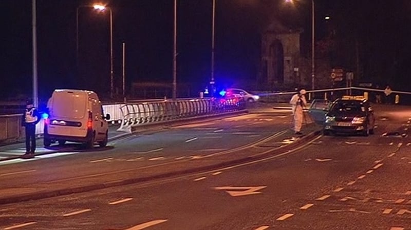 The incident happened ‪at George's Street near the Bridge of Peace
