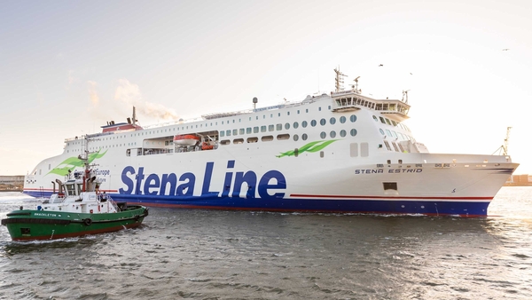 Stena Line carries 750,000 freight units between Ireland and the UK