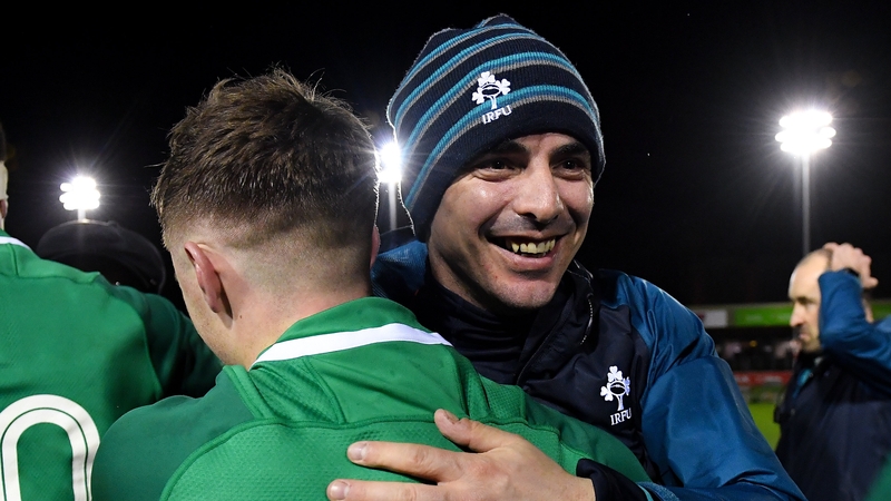 Ireland U20 head coach Noel McNamara