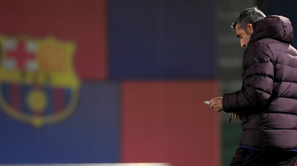 Ernesto Valverde has parted company with Barcelona