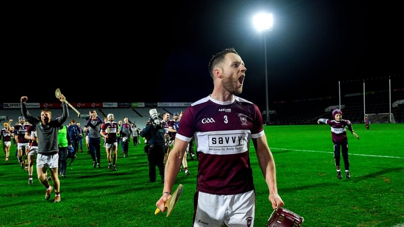 Paddy Stapleton salutes the crowd after Borris-Ileigh's victory over St Thomas' in the All-Ireland semi-final