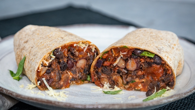 Monday's dinner on the Operation Transformation meal plan.