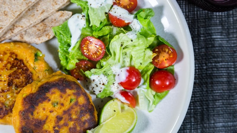 Thursday's dinner of the Operation Transformation meal plan.