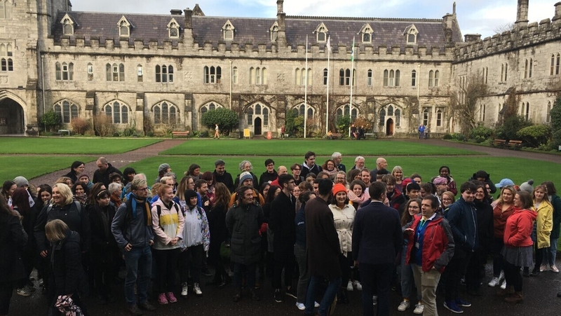 Léirsiú i gColáiste na hOllscoile, Corcaigh inniu