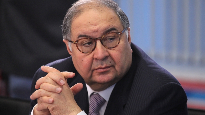 Russian billionaire and businessman Alisher Usmanov
