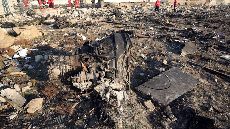 The plane was struck by Iranian missiles, killing all 176 on board