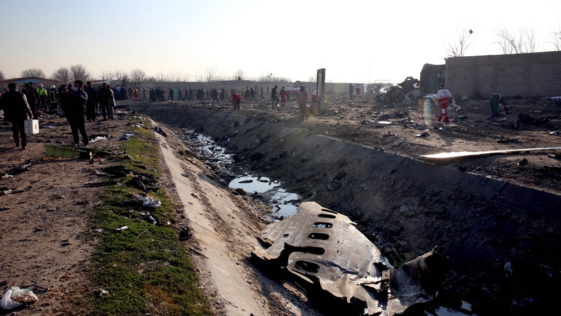 All 176 people on board were killed when the plane was shot down earlier this month