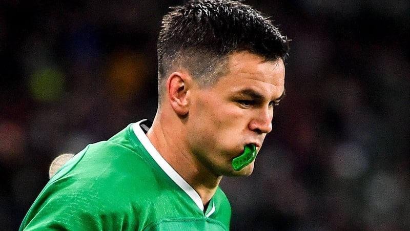 Johnny Sexton is recovering from injury