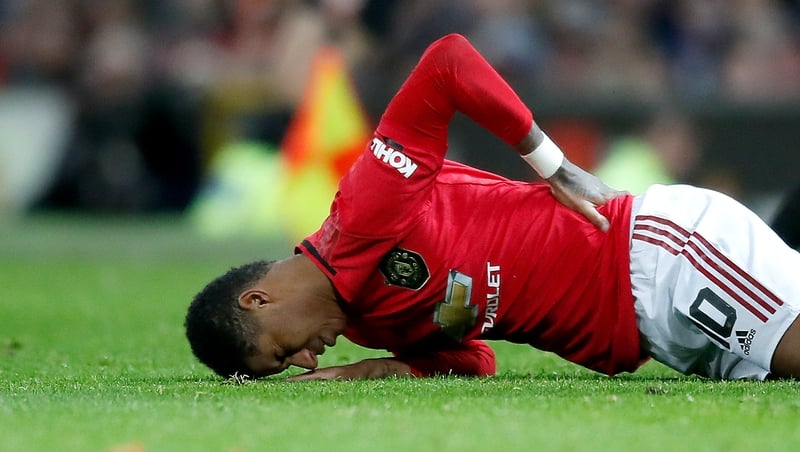 Marcus Rashford believes he'll be back playing before the end of the season