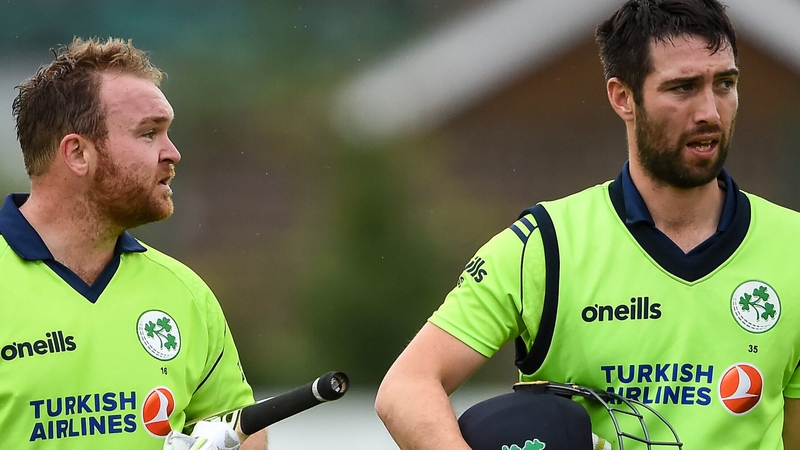 Paul Stirling (L) and Andrew Balbirnie will travel to Southampton