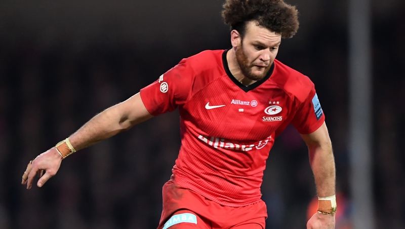 Taylor in action for Saracens