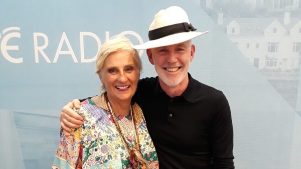 Siobhán Cox Carlos with Ray D'Arcy.