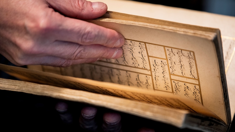 The gold-leafed volume worth around €1 million was found to be missing from the collection of an Iranian antiques dealer