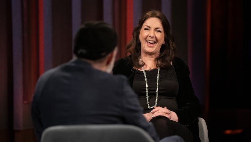 Moya Brennan was a guest on last night's Tommy Tiernan Show