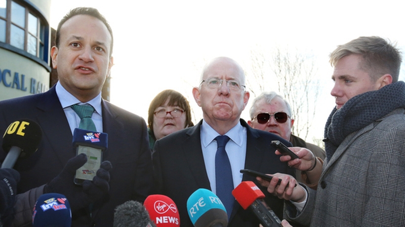 Taoiseach Leo Varadkar and Minister Charlie Flanagan travelled to Drogheda (RollingNews.ie)