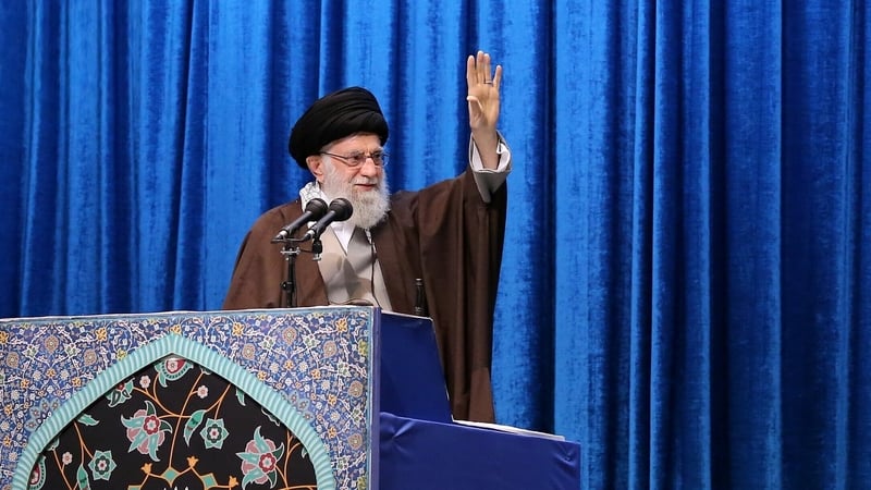 The Twitter post carried a link to Ayatollah Ali Khamenei's website