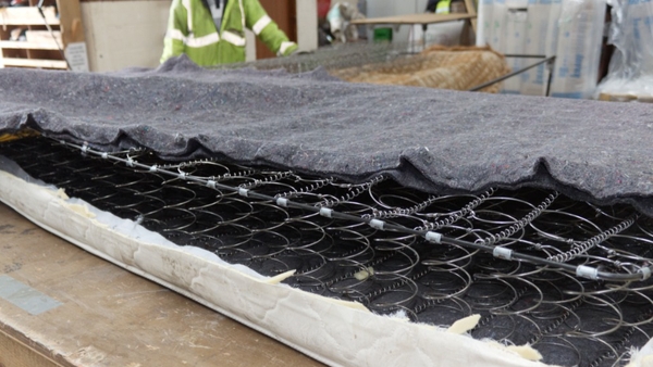 Bounce Back Recycling - which diverts old mattresses away from landfill, is one of the projects Social Innovation Fund Ireland has invested in