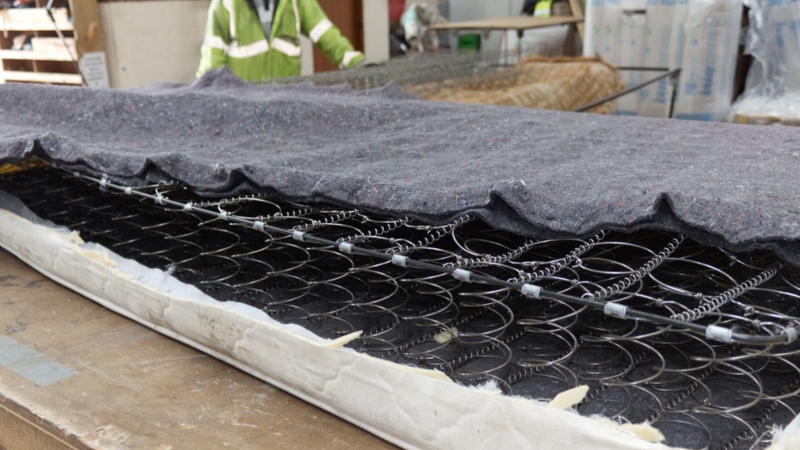 Bounce Back Recycling - which diverts old mattresses away from landfill, is one of the projects Social Innovation Fund Ireland has invested in