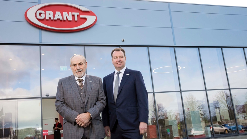 Stephen Grant, founder of Grant Engineering, and Niall Fay, Grant Director
