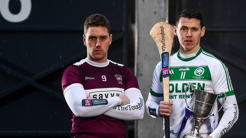 Borris-Ileigh's Dan McCormack and TJ Reid of Ballyhale Shamrocks