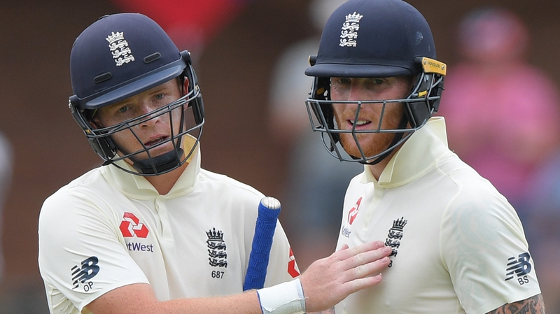 Ollie Pope and Ben Stokes shared a stand of 203