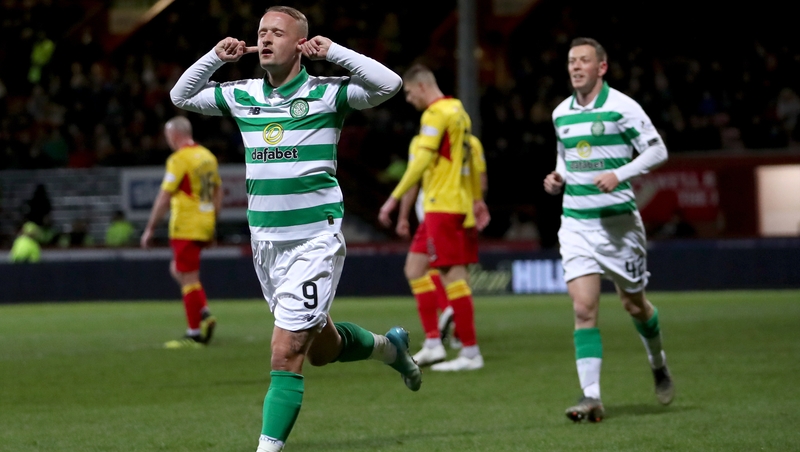 Leigh Griffith opened the scoring for Celtic in the 12th minute
