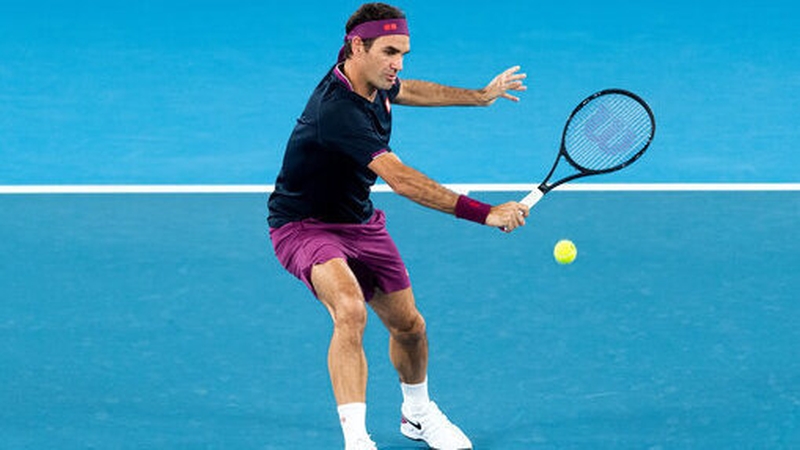 Roger Federer was his usual impressive self