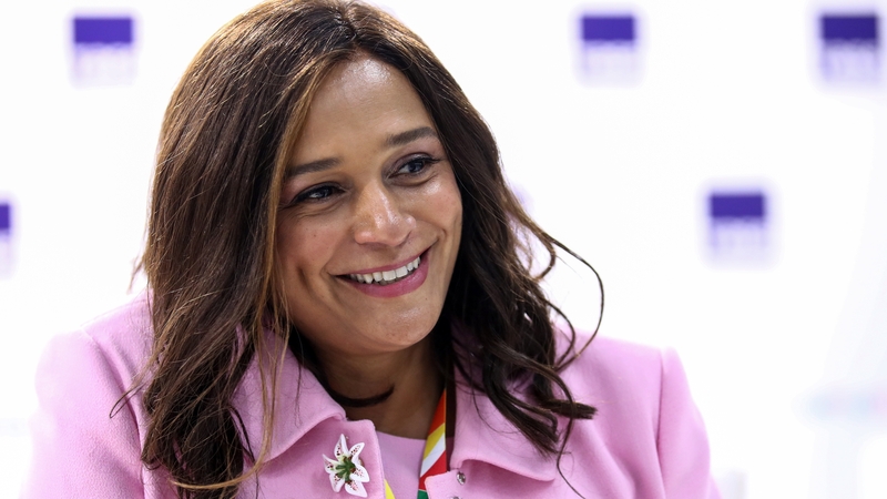 Isabel dos Santos pictured at the Russia-Africa Economic Forum last year