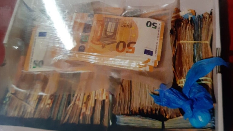 Cash and cocaine were seized in searches in Galway
