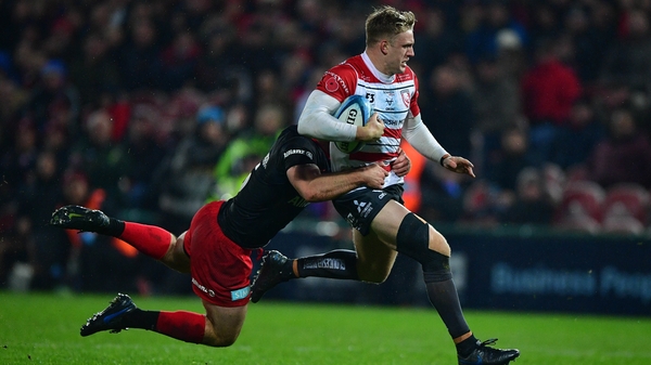 Gloucester's Ollie Thorley is one of the new faces in the squad