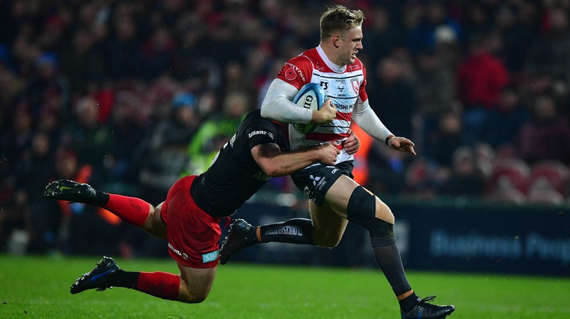 Gloucester's Ollie Thorley is one of the new faces in the squad