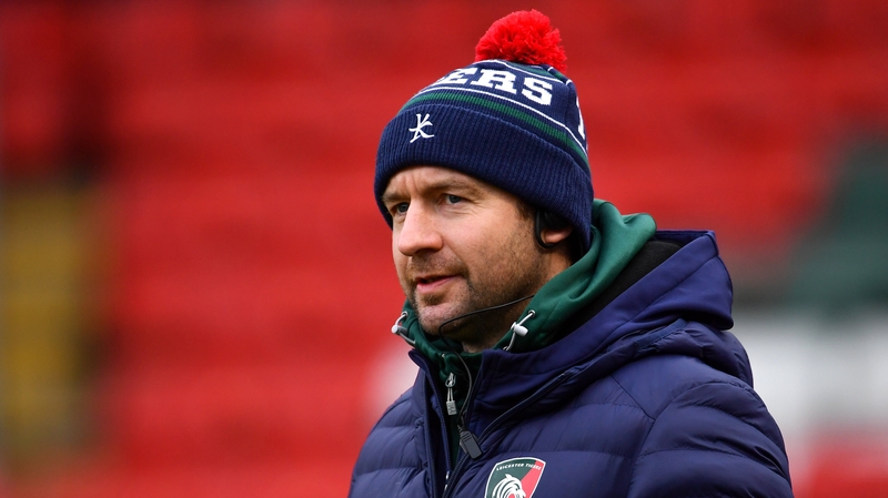Geordan Murphy has stepped in as Leicester coach for the past two seasons