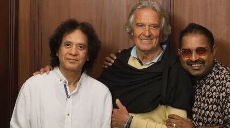 Divinely-appointed trio: Hussain, McLaughlin, Mahadevan