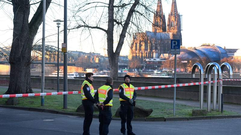 Construction workers found the bomb on the right bank of the Rhine river yesterday evening