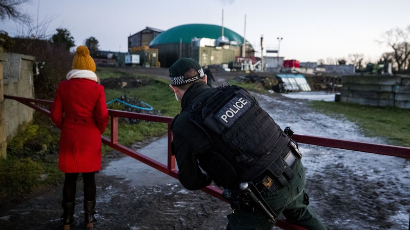 The PSNI searched 15 properties over the past two days