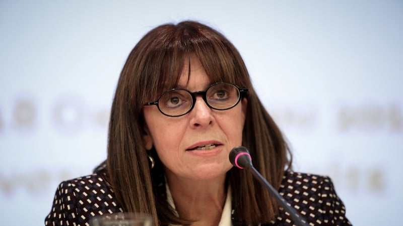 Ekaterini Sakellaropoulou was the first woman to head Greece's Council of State in 2018