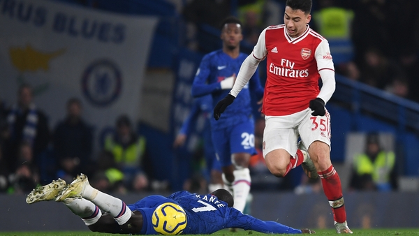 Gabriel Martinelli impressed for Arsenal