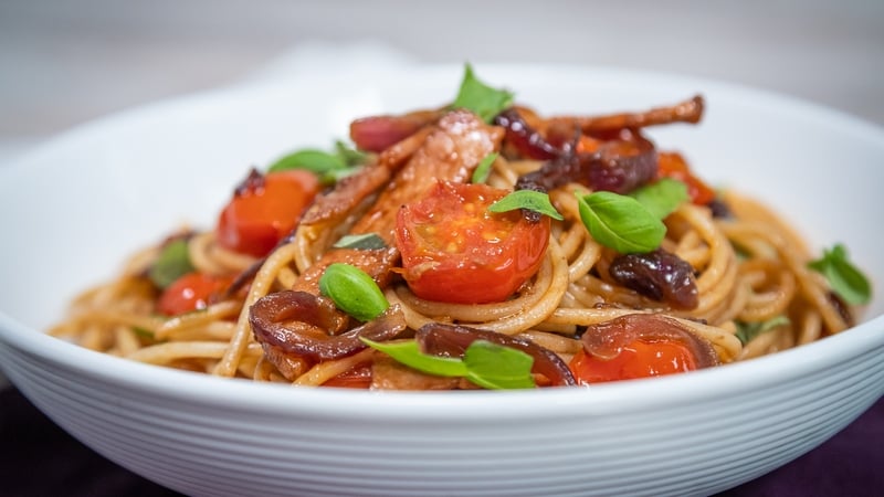 This pasta dish could be made in advance and left to cool and put in the fridge within 2 hours of cooking for up to 3 days in an airtight container.