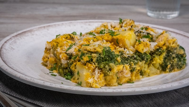 This recipe can be made up to 2 days in advance and kept covered with cling film in the fridge within 2 hours of cooking.