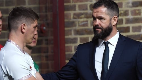 Owen (l) and Andy Farrell at the launch of the Six Nations