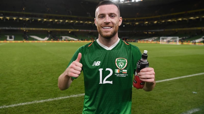 Jack Byrne has two Ireland caps
