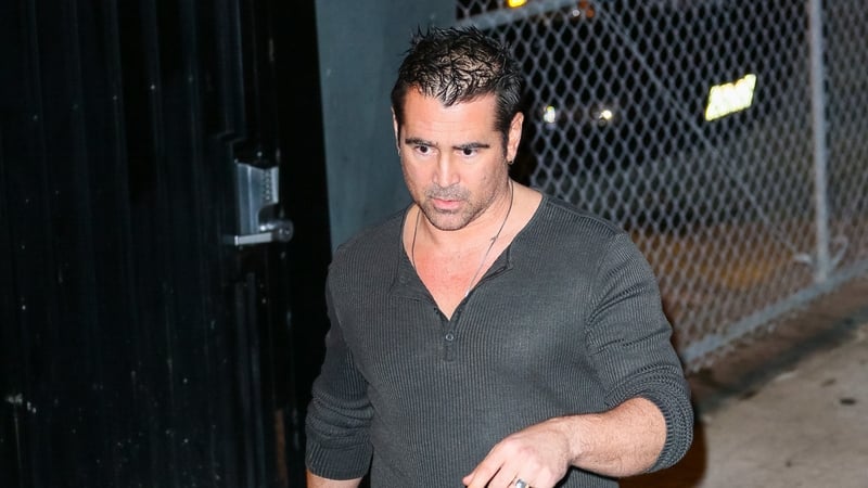 Colin Farrell showed his Abrakebabra black card on the talk show