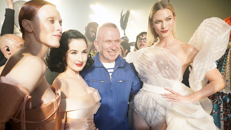 The legendary French designer held his final runway show at Paris Haute Couture Fashion Week, after 50 years in the business.
