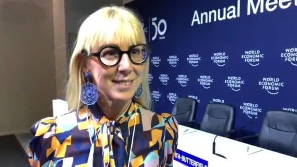 Caroline Casey, from the Valuable 500 business-led initiative started the campaign in Davos last year