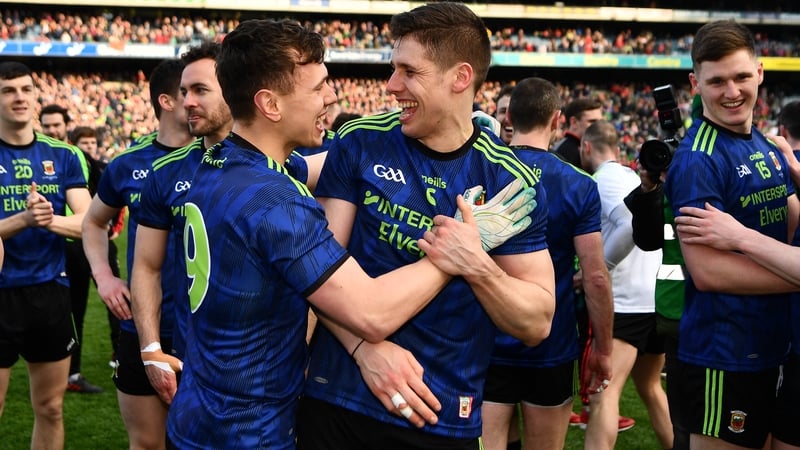 Mayo celebrate last year's win over Kerry, but does that win mean any more than retaining Division 1 status?