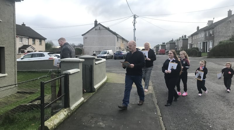 TJ Hogan on the campaign trail in Cork North Central