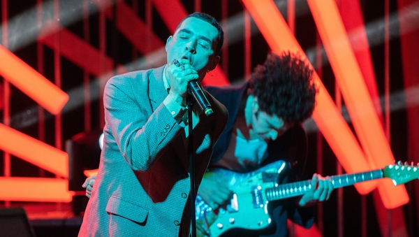 The Murder Capital perform on The Tommy Tiernan Show