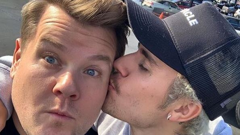 Justin Bieber will join James Corden on an upcoming Carpool Karaoke Image: j_corden/Intasgram