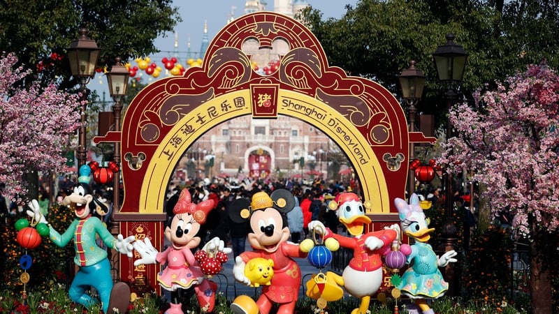 Attendance is surging at its parks around the world, particularly at Shanghai Disney Resort and Hong Kong Disneyland.